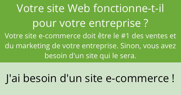 J'ai besoin d'un meilleur site eCommerce