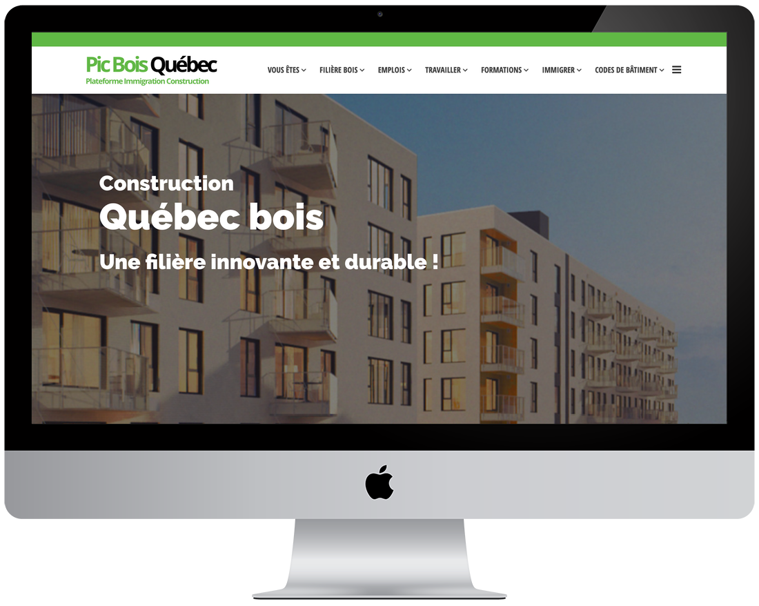 The Immigration Platform for Wood Construction in Quebec.